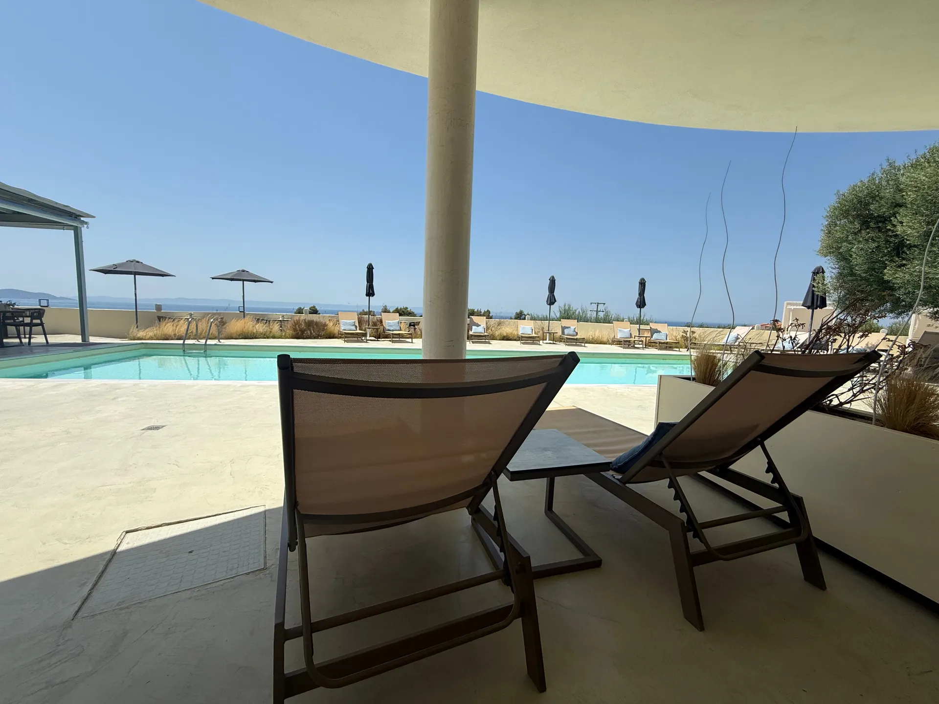 Tiara Holidays - Casa Panorama - pool side room sea view - balcony